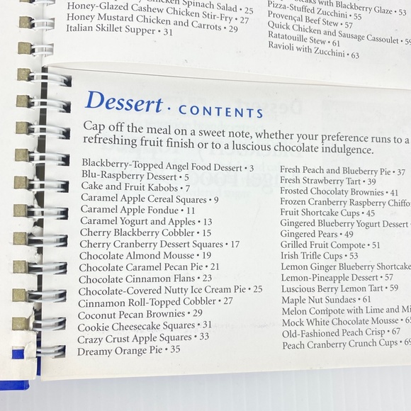 Pillsbury Mix n Match Meals Cookbook Hardcover Coil Recipes Cards - Picture 10 of 12